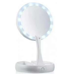 Espelho De Mesa Duplo Com 13 Leds - Le-mr14